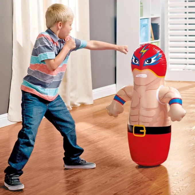 Inflatable Punching Bag Toy, Kids Boxing Training Game for Boys And Girls