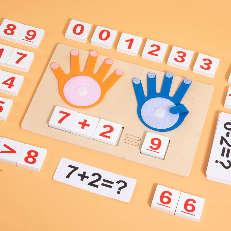 খেলতে খেলতে সংখ্যা শেখার Finger Counting Board