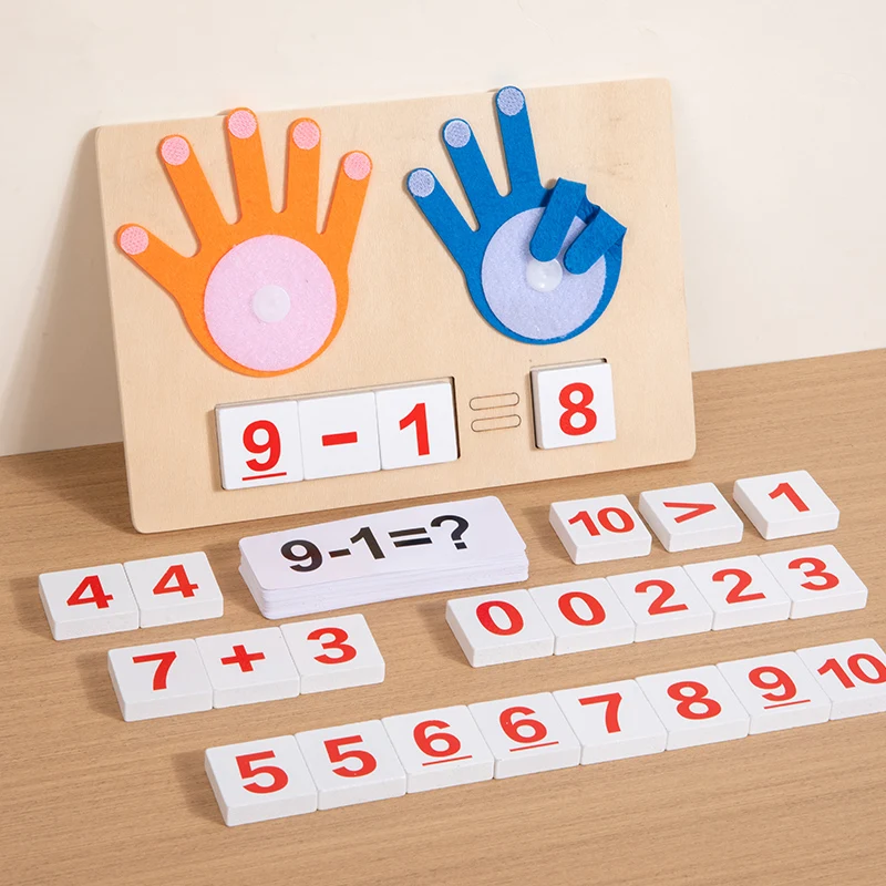 খেলতে খেলতে সংখ্যা শেখার Finger Counting Board
