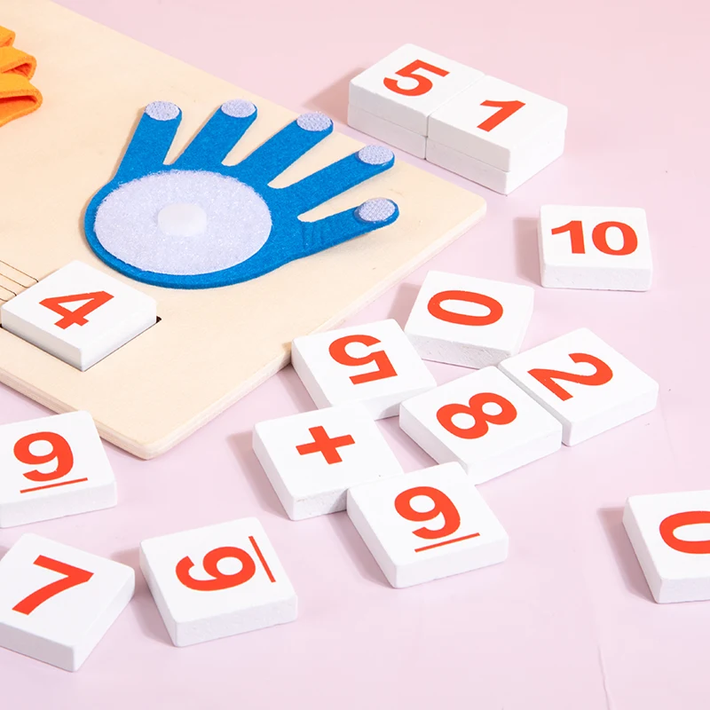 খেলতে খেলতে সংখ্যা শেখার Finger Counting Board