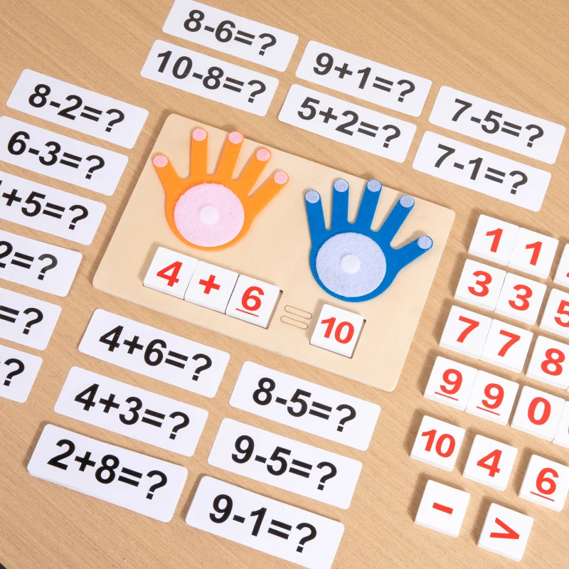 খেলতে খেলতে সংখ্যা শেখার Finger Counting Board