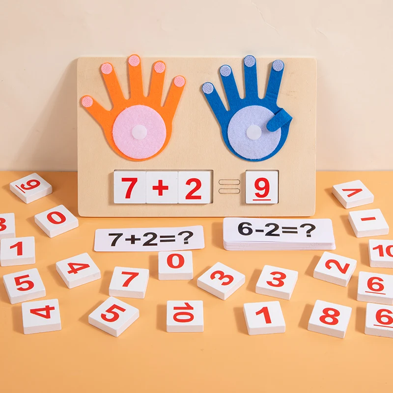 খেলতে খেলতে সংখ্যা শেখার Finger Counting Board