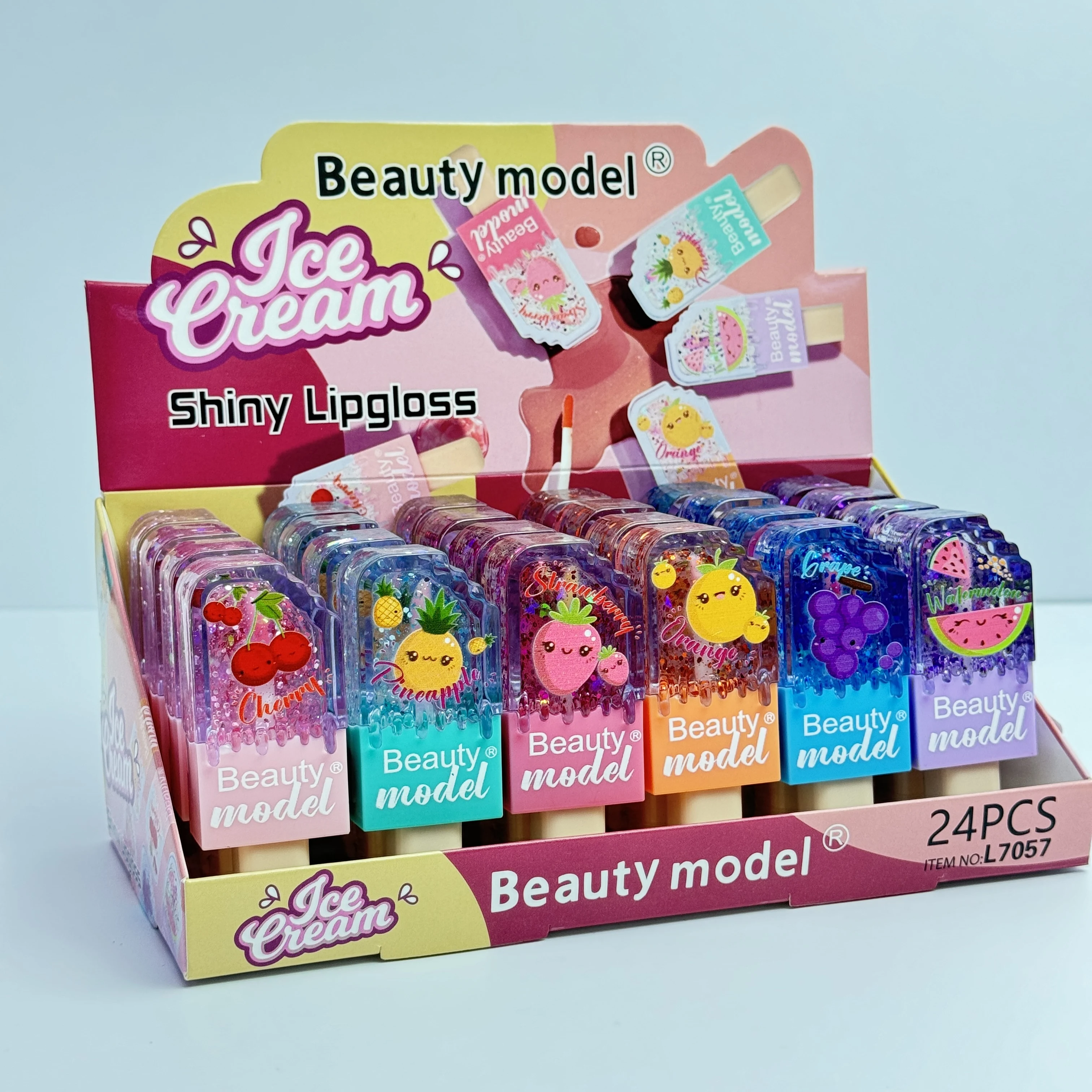 Lip Gloss Mini Ice Cream for Kids  – ৪ টা ফ্লেভারে!